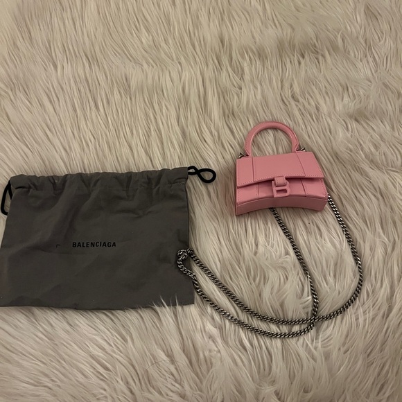 Balenciaga Mini Hourglass Candypink - Picture 6 of 10